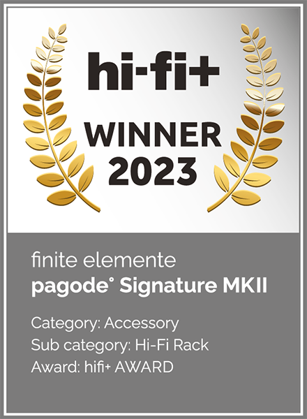 hi-fi+ Award Winner 2023